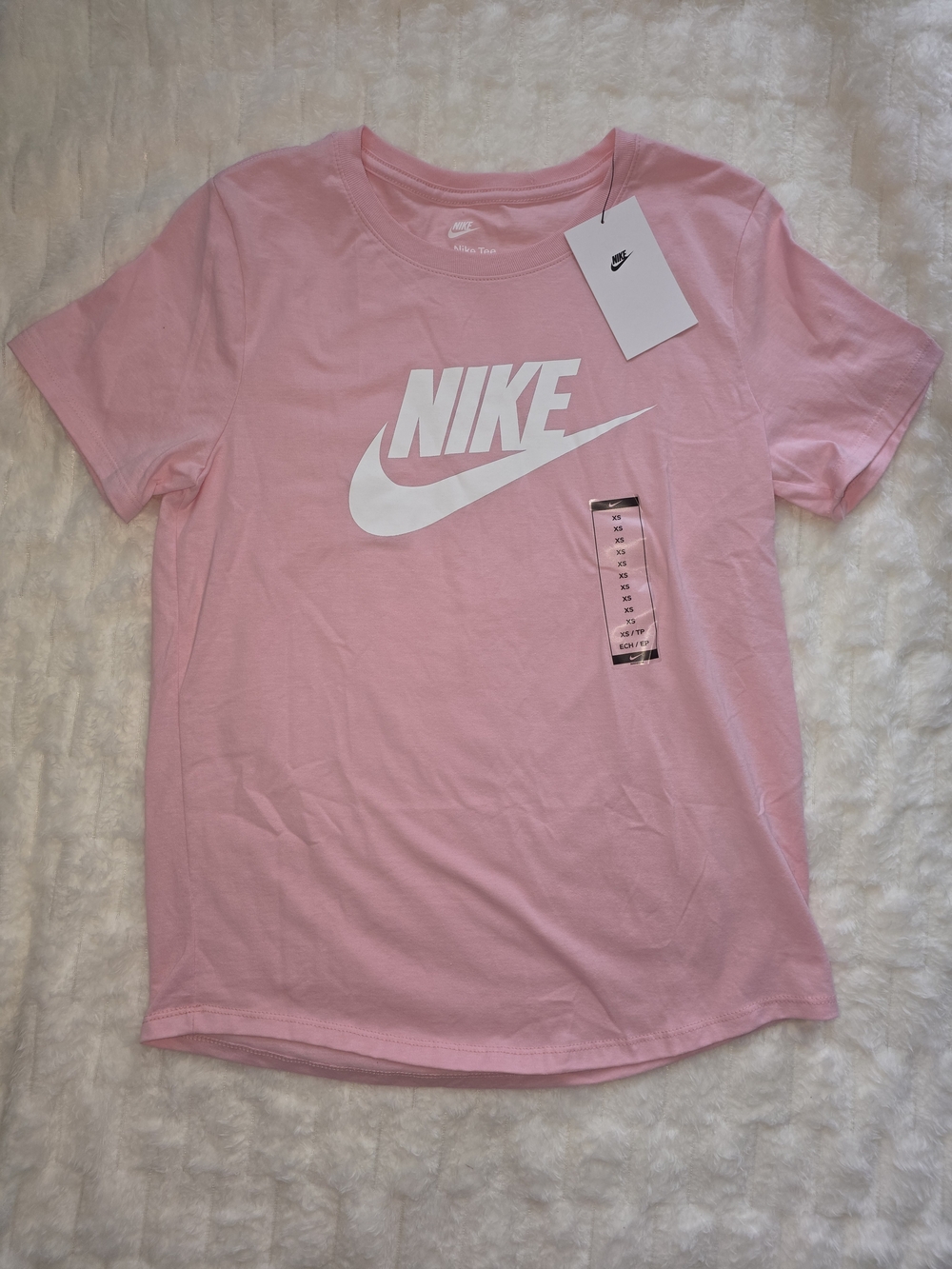 Nike Women's Pink Logo T-Shirt